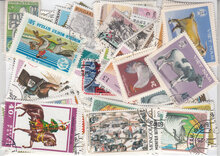 Animals Stamps Collection - 100 Different Stamps