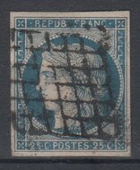 France 1850. 25c. YT 4 USED