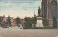 UTRECHT-Domplein-met-Standbeeld-Graaf-Jan-v.-Nassau