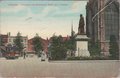 UTRECHT-Domplein-met-Standbeeld-Graaf-Jan-v.-Nassau