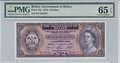 BELIZE-P.34c-2-Dollars-1976-PMG-65-EPQ