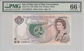 ISLE OF MAN P.44a - 10 Pounds ND1998 PMG 66 EPQ