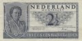 NETHERLANDS-P.73-250-gulden-1945-XF