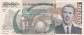 MEXICO P.89d - 10.000 Pesos 1987 UNC