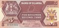 UGANDA-P.27-5-Shillings-1987-UNC