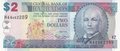 BARBADOS-P.66a-2-Dollars-2007-UNC
