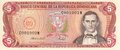 DOMINICAN-REPUBLIC-P.118c-5-Pesos-1988-UNC