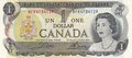 CANADA-P.85c-1-Dollar-1973-UNC