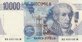 ITALY P.112b - 10.000 Lire 1984 AU