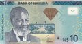 NAMIBIA P.11b - 10 Dollars 2013 UNC
