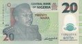 NIGERIA P.34e - 20 Naira 2009 UNC