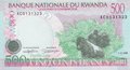 RWANDA P.26a - 500 Francs 1998 UNC