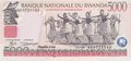 RWANDA P.28a - 5000 Francs 1998 UNC