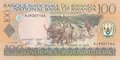 RWANDA P.29b - 100 Francs 2003 UNC