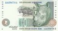 SOUTH AFRICA P.123a - 10 Rand ND 1993 UNC