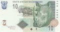 SOUTH AFRICA P.128a - 10 Rand ND 2005 UNC