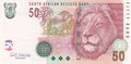 SOUTH AFRICA P.130b - 50 Rand ND 2010 UNC