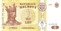 MOLDOVA P.8 - 1 Leu 2005 UNC