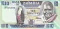 ZAMBIA-P.26e-10-Kwacha-ND-1980-88-UNC