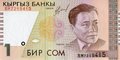 KYRGYZSTAN-P.15-1-Som-1999-UNC