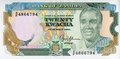 ZAMBIA-P.32b-20-Kwacha-ND-1989-91-UNC