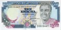 ZAMBIA-P.31b-10-Kwacha-ND-1989-91-UNC