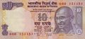 INDIA-P.102a-10-Rupees-2011-UNC