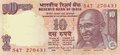 INDIA-P.102f-10-Rupees-2015-UNC