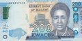 MALAWI P.60c - 200 Kwacha 2016 UNC