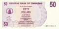 ZIMBABWE-P.41-50-dollar-2006-UNC