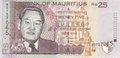 MAURITIUS P.49d - 25 Ruphia 2009 UNC