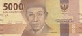 INDONESIA P.156 - 5000 Rupiah 2016 UNC