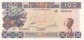 GUINEA P.35b - 100 Francs 2012 UNC