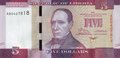LIBERIA-P.31a-5-Dollars-2016-UNC