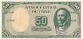 CHILE-P.126b-50-Pesos-1960-UNC