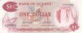 GUYANA-P.21d--1-Dollar-ND-1966-UNC