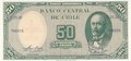 CHILE-P.126b-50-Pesos-1960-UNC
