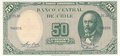 CHILE P.126b - 50 Pesos 1960 UNC