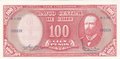 CHILE-P.127a-100-Pesos-1960-UNC-AU