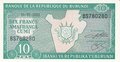 BURUNDI-P.33d-10-Francs-2003-UNC