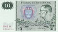 SWEDEN-P.52b-10-Kronor-1968-UNC