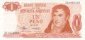 ARGENTINA-P.293a-1-Peso-ND-1973-76-AU
