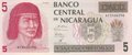 NICARAGUA-P.174-5-cordobas-ND1991-UNC