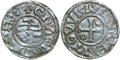 Carolingians.-Charles-the-Bald-840-877-Quentovic.-AR-Denier