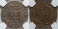 GELDERLAND-Duit-1761-NGC-AU-58-BN