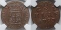 GELDERLAND, Duit 1783 NGC AU DETAILS