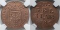 GELDERLAND-Duit-1786-NGC-MS-64-RB