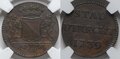 UTRECHT-Duit-1739-NGC-AU-58-BN