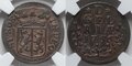 GELDERLAND, Duit 1756 NGC AU 53 BN