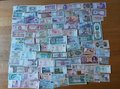 Collectie-van-circa-75-verschillende-bankbiljetten-deels-UNC